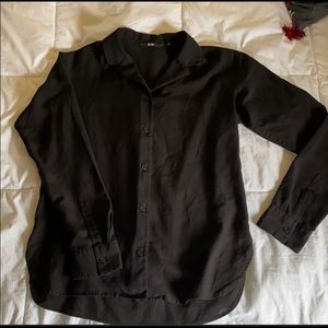 Uniqlo XS Button Down. Black